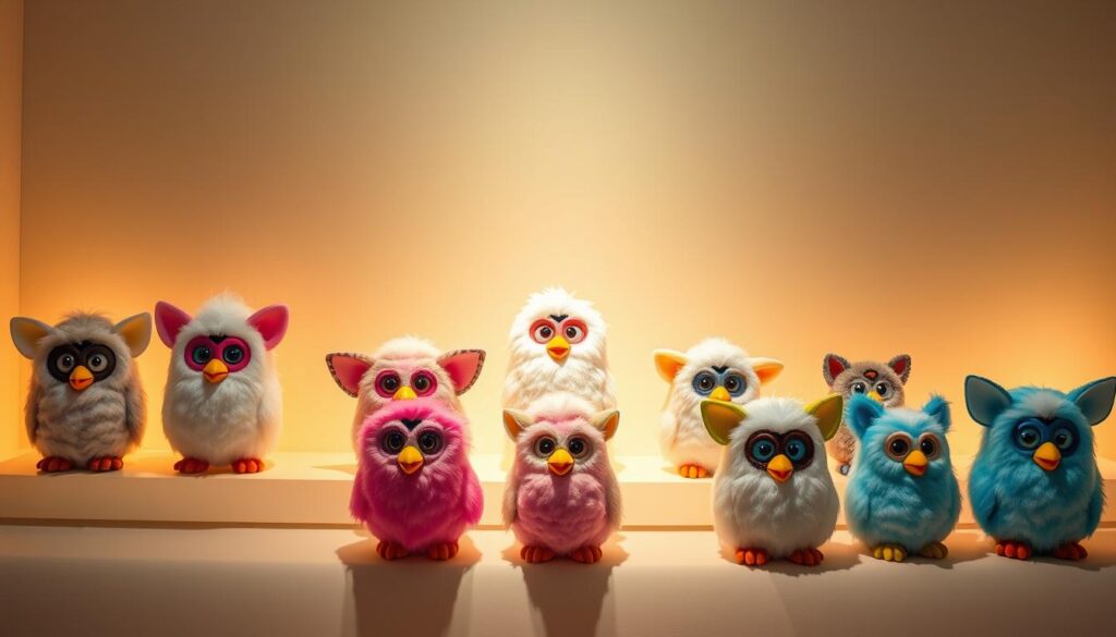 Furby evolution timeline
