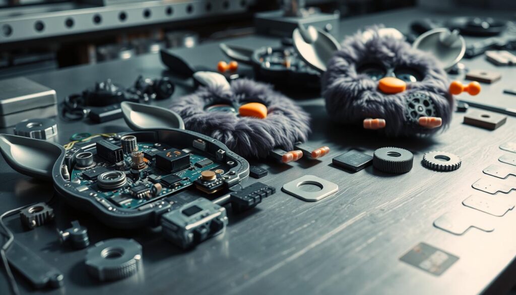 authentic furby factory parts