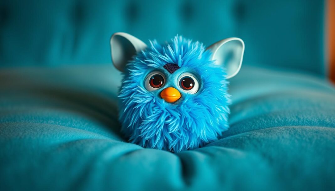 blue furby