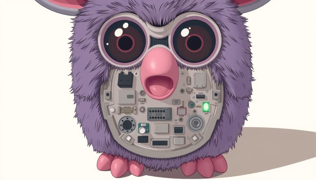 furby sensors and language