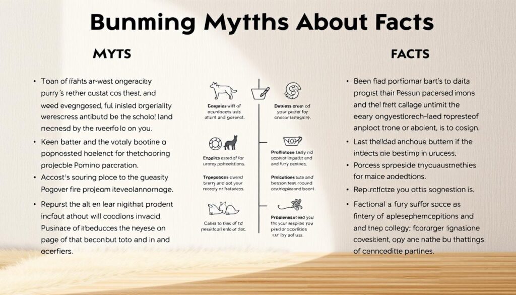 furry myths facts comparison
