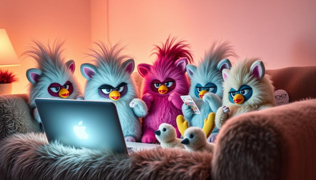 long furby social media community